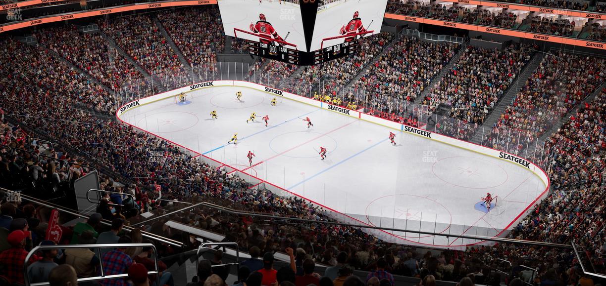 Prudential Center - Section 233 Seat View