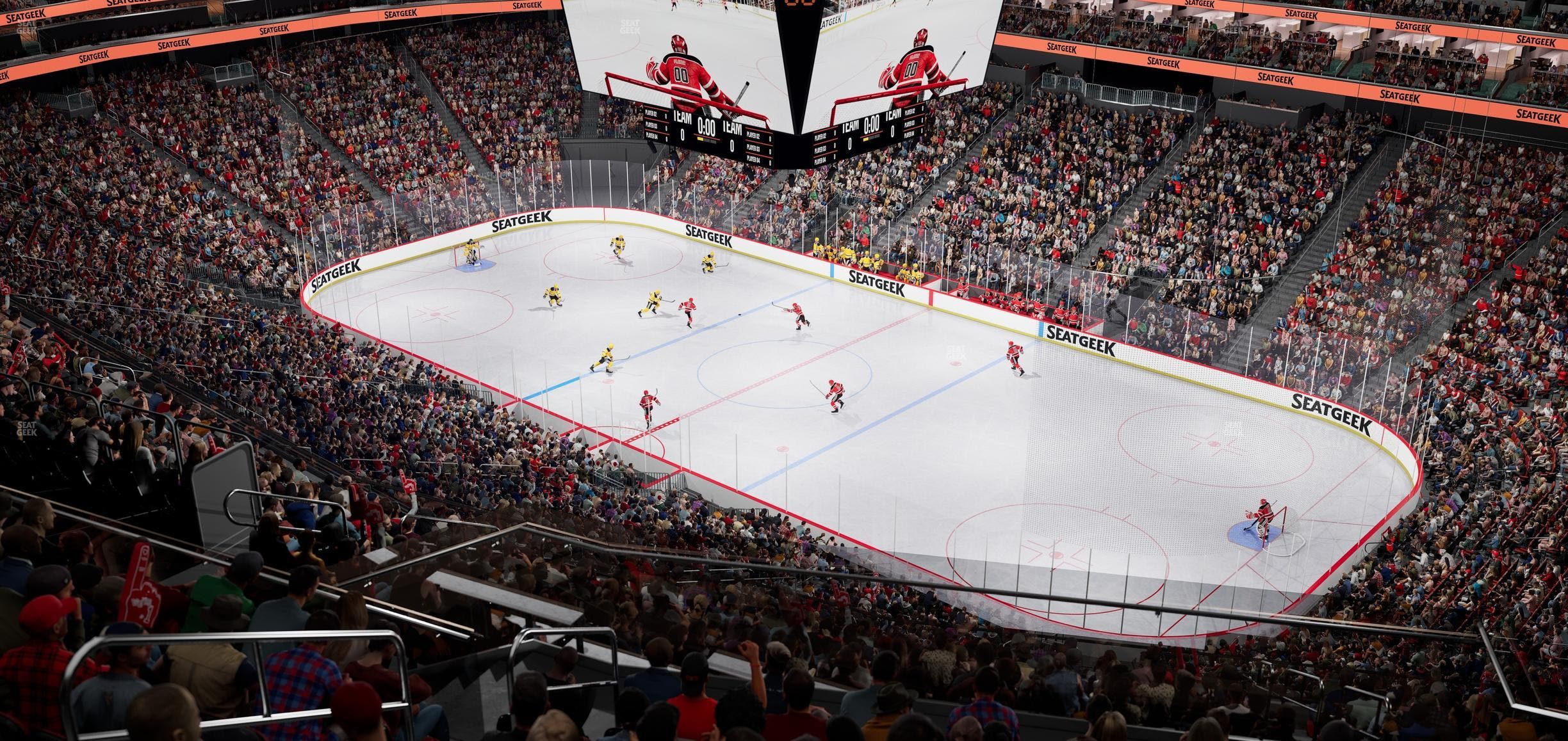 Prudential Center - Section 233 Seat View