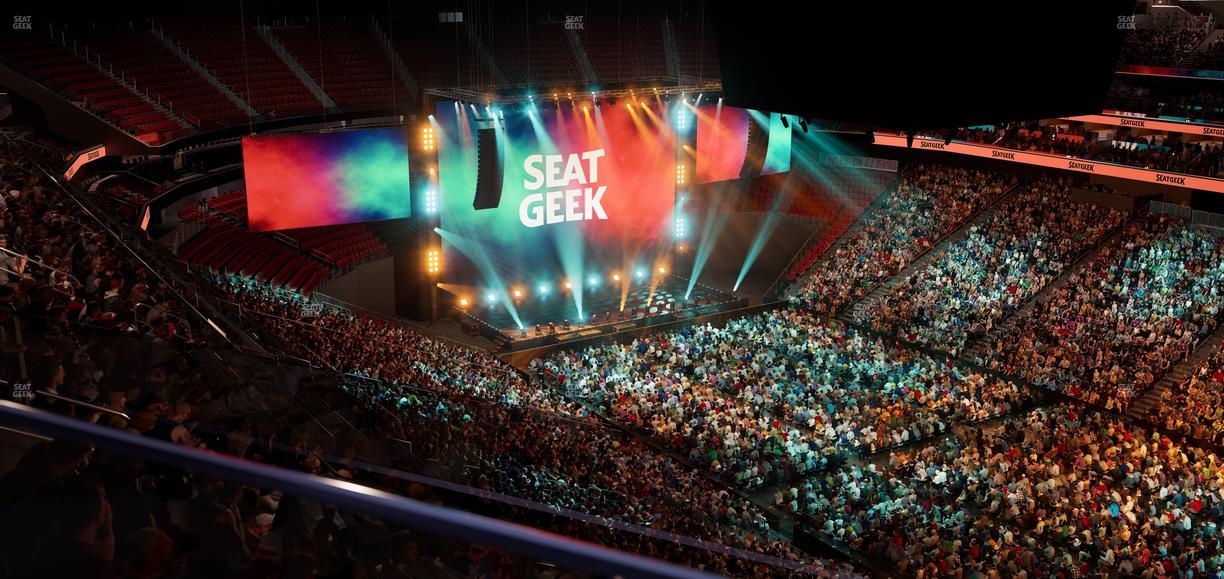 Prudential Center - Section 233 Seat View