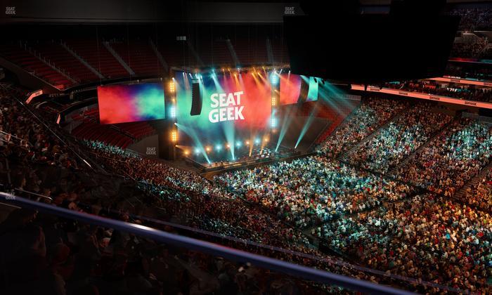 Prudential Center - Section 233 Seat View