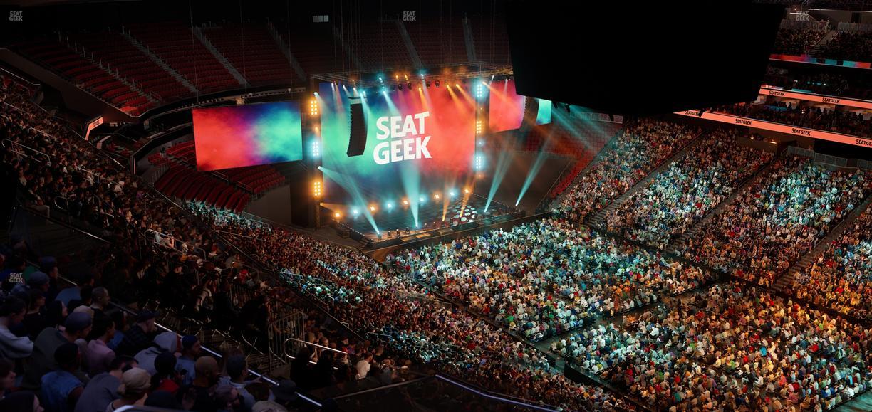 Prudential Center - Section 233 Seat View