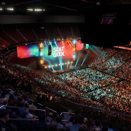 Prudential Center - Section 233 Seat View