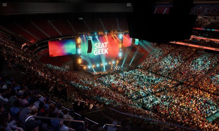 Prudential Center - Section 233 Seat View