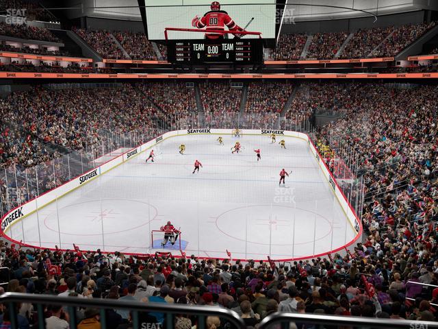 Prudential Center - Section 3 Seat View