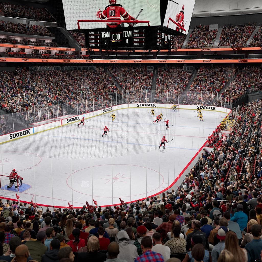 Prudential Center - Section 4 Seat View