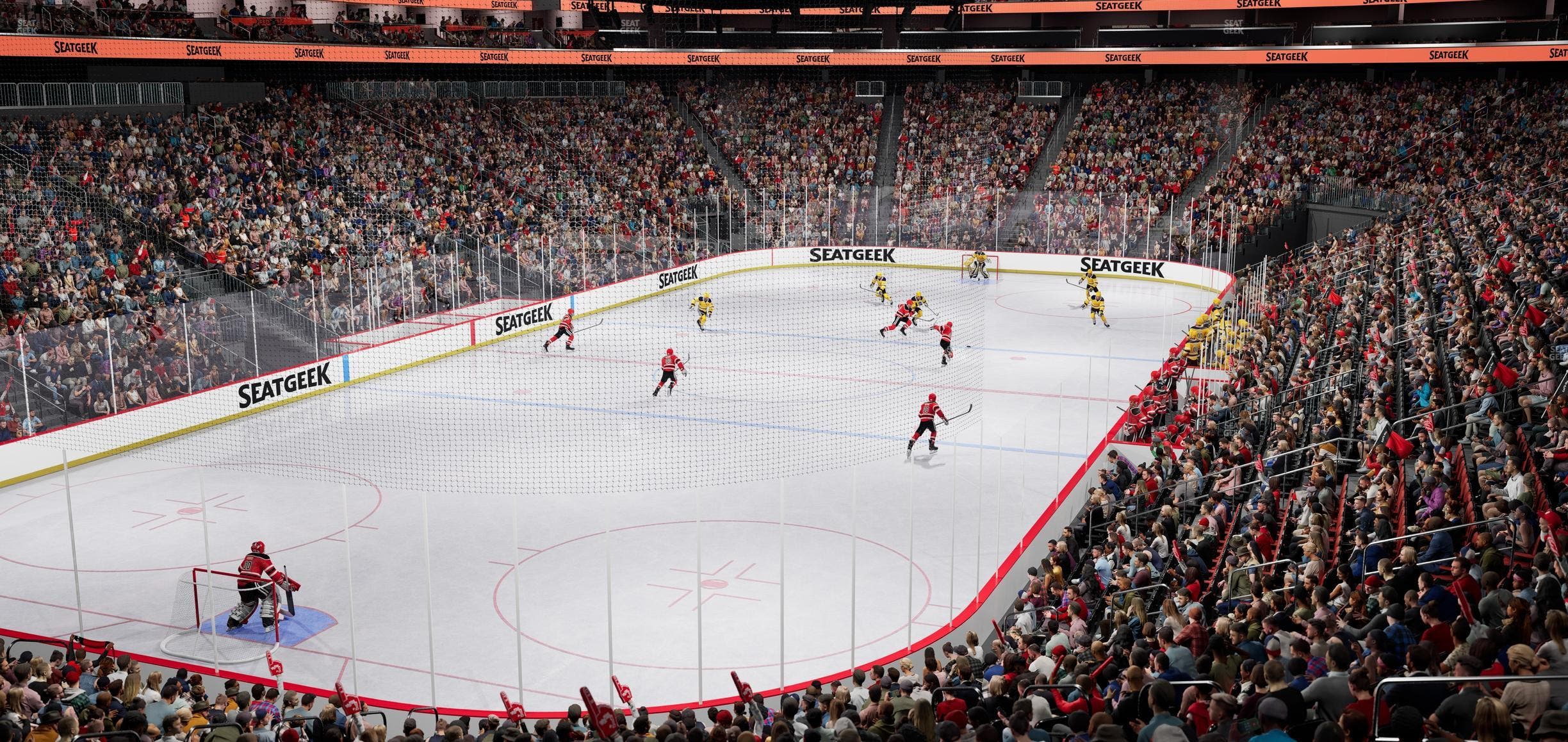 Prudential Center - Section 4 Seat View