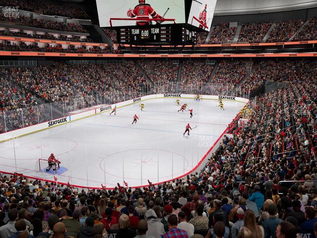 Prudential Center - Section 4 Seat View