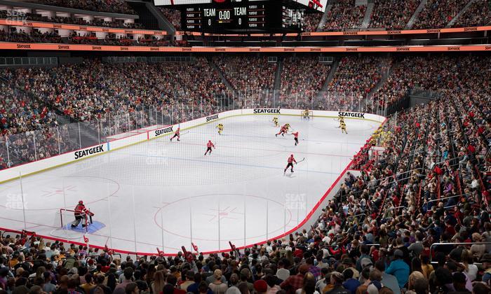 Prudential Center - Section 4 Seat View