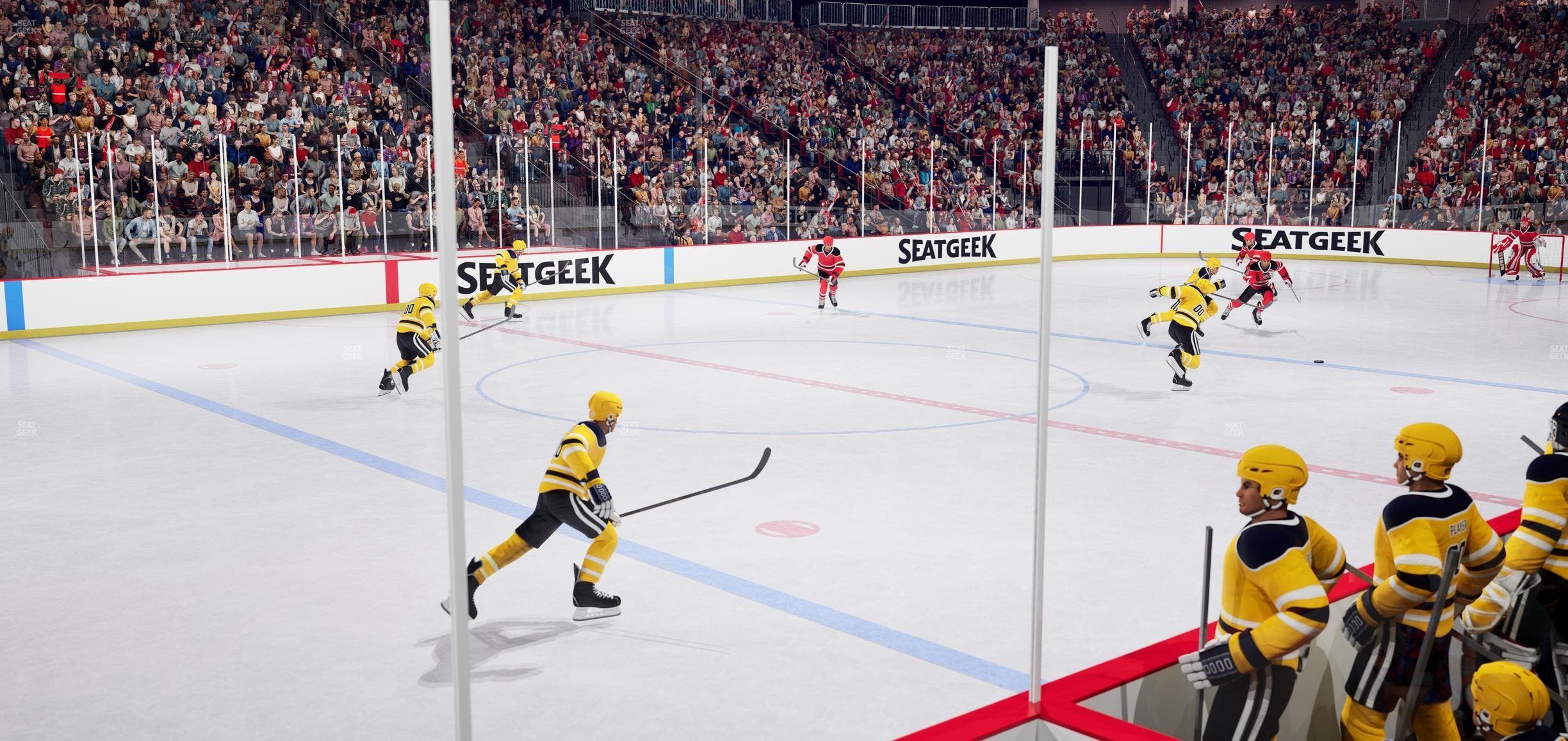 Prudential Center - Section C 7 Seat View