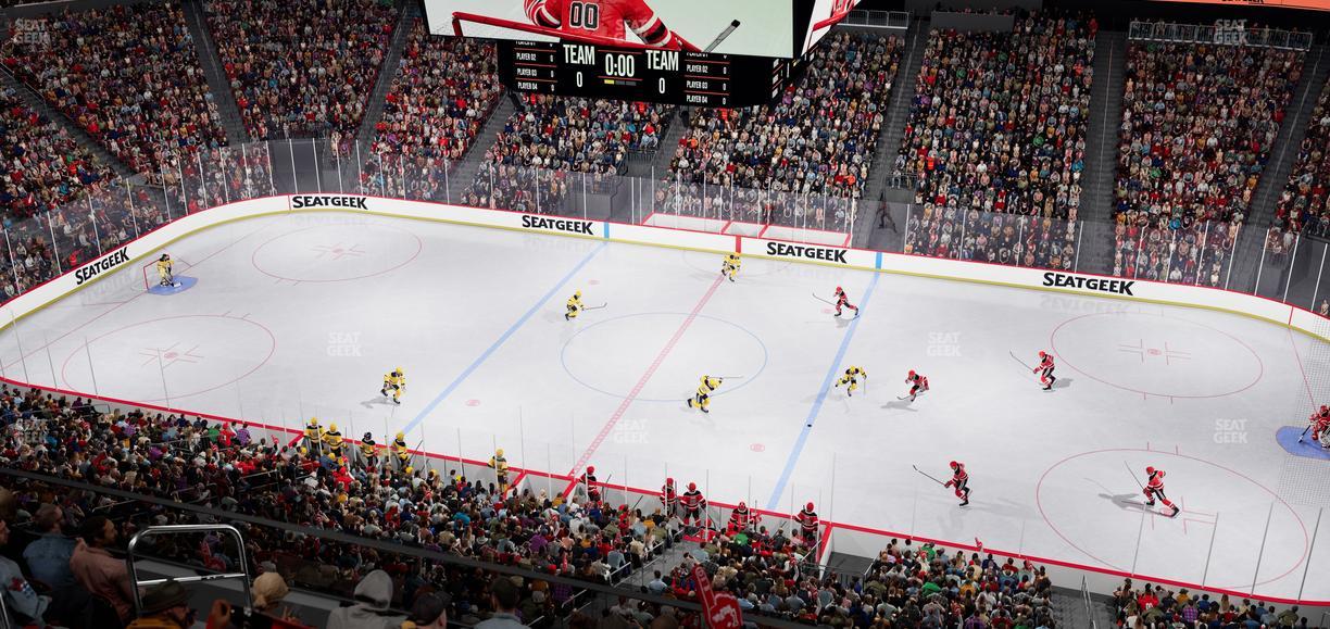 Prudential Center - Section C 8 Seat View