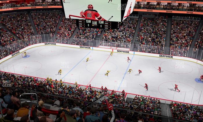 Prudential Center - Section C 8 Seat View