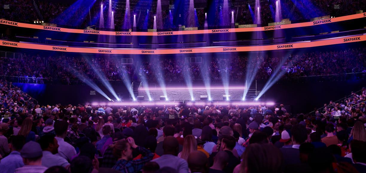 Prudential Center - Section Floor A Seat View