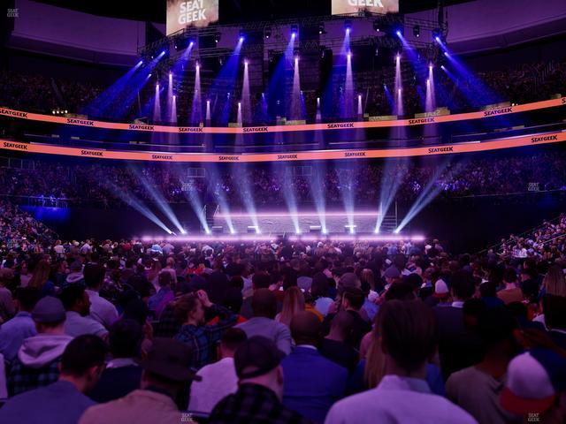 Prudential Center - Section Floor A Seat View