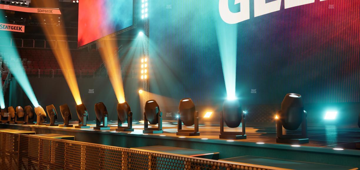 Prudential Center - Section Floor A Seat View