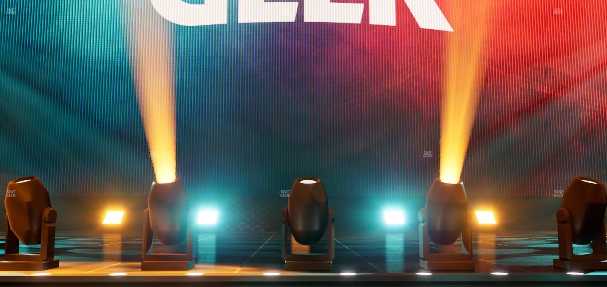 Prudential Center - Section Floor B Seat View