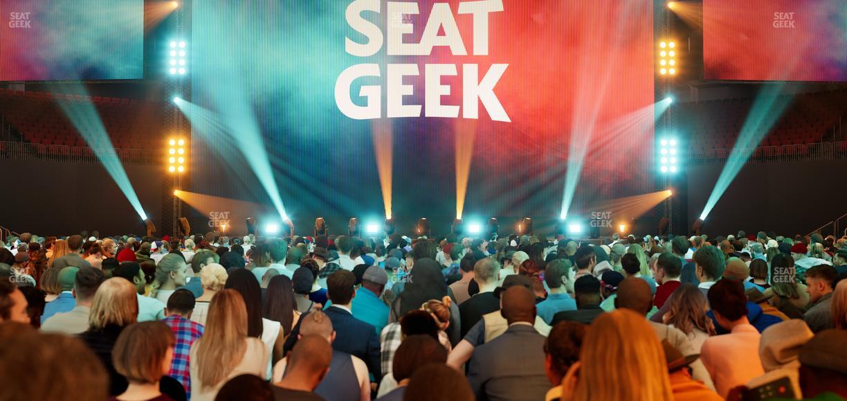 Prudential Center - Section Floor B Seat View