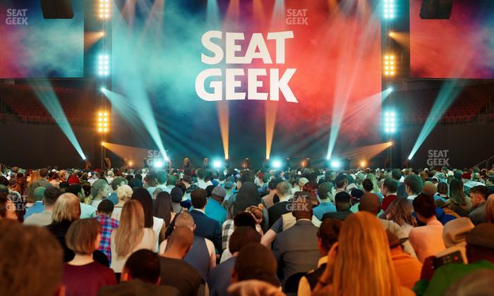 Prudential Center - Section Floor B Seat View