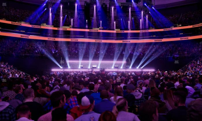 Prudential Center - Section Floor C Seat View