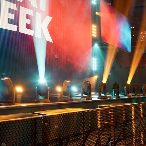 Prudential Center - Section Floor C Seat View