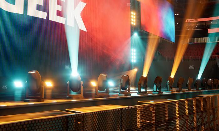 Prudential Center - Section Floor C Seat View