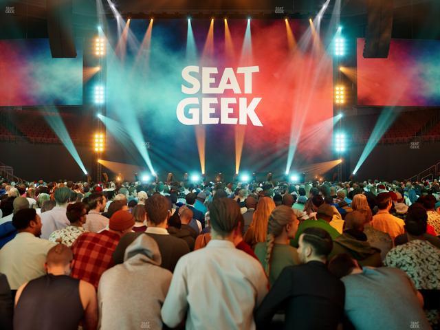 Prudential Center - Section Floor E Seat View