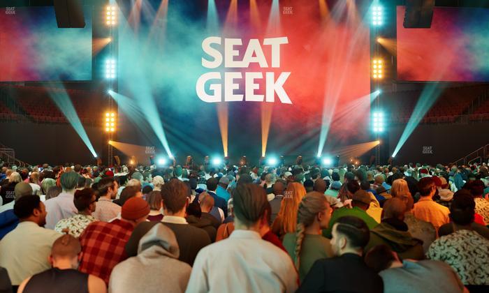 Prudential Center - Section Floor E Seat View