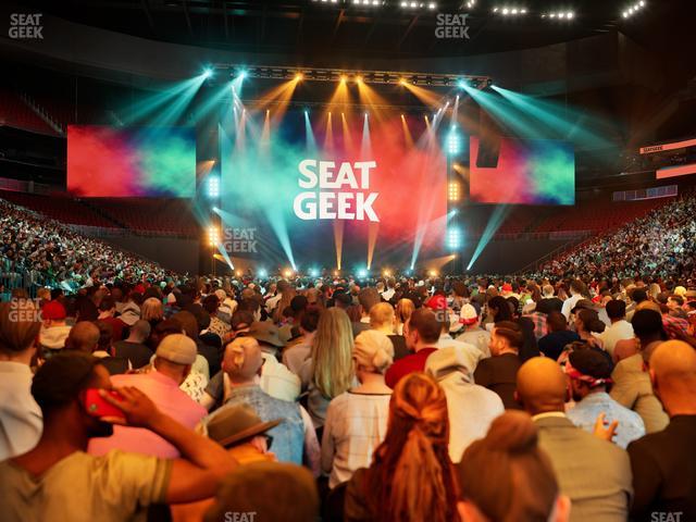 Prudential Center - Section Floor F Seat View Prudential Center - Section Floor F Seat View