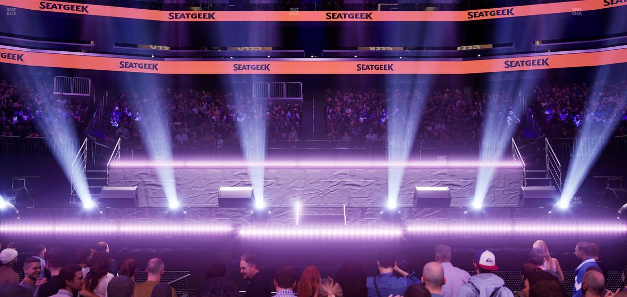 Prudential Center - Section Ga Pit Seat View