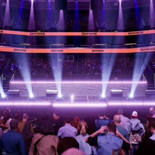 Prudential Center - Section Ga Pit Seat View