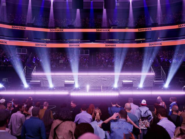 Prudential Center - Section Ga Pit Seat View