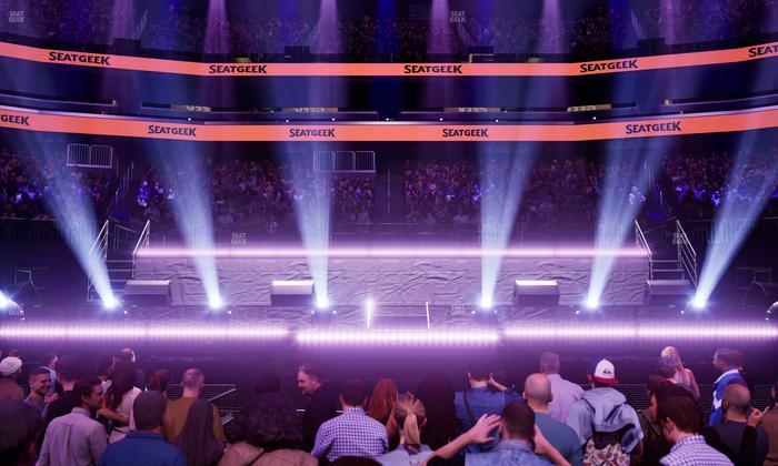 Prudential Center - Section Ga Pit Seat View