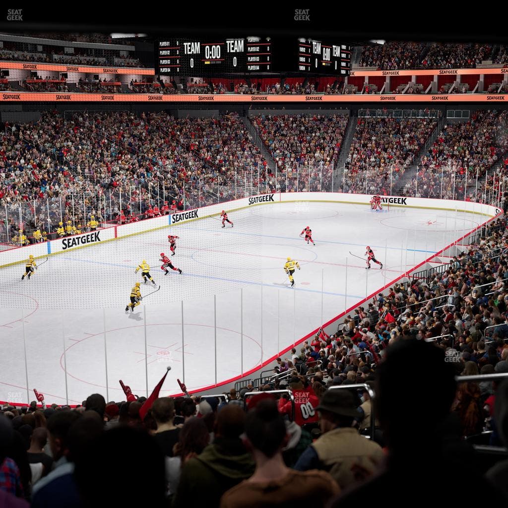 Prudential Center - Section Grand Concourse Terrace Tables Seat View