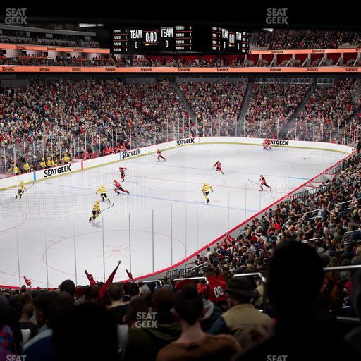 Prudential Center - Section Grand Concourse Terrace Tables Seat View