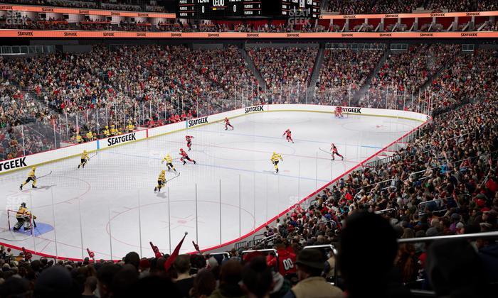 Prudential Center - Section Grand Concourse Terrace Tables Seat View
