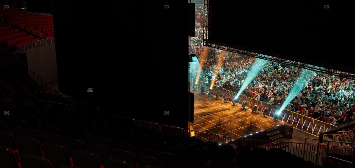 Prudential Center - Section Grand Concourse Terrace Tables Seat View