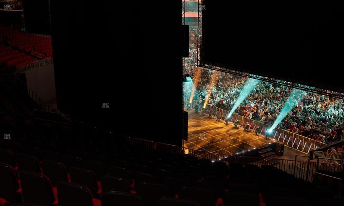 Prudential Center - Section Grand Concourse Terrace Tables Seat View