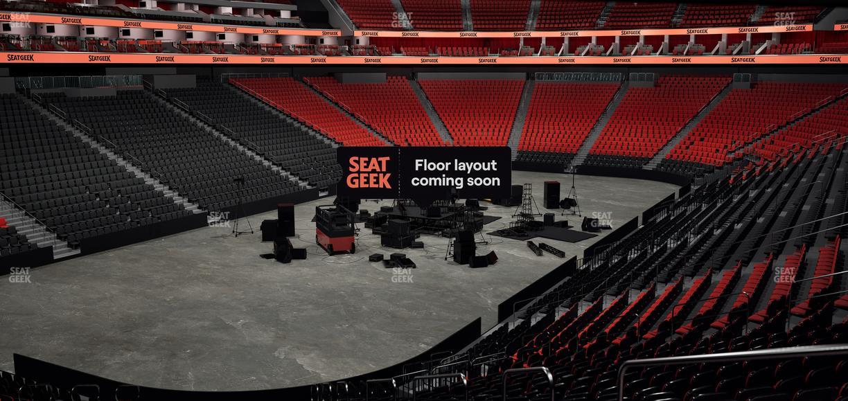 Prudential Center - Section Grand Concourse Terrace Tables Seat View