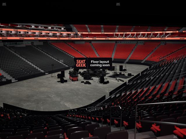 Prudential Center - Section Grand Concourse Terrace Tables Seat View