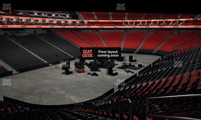 Prudential Center - Section Grand Concourse Terrace Tables Seat View