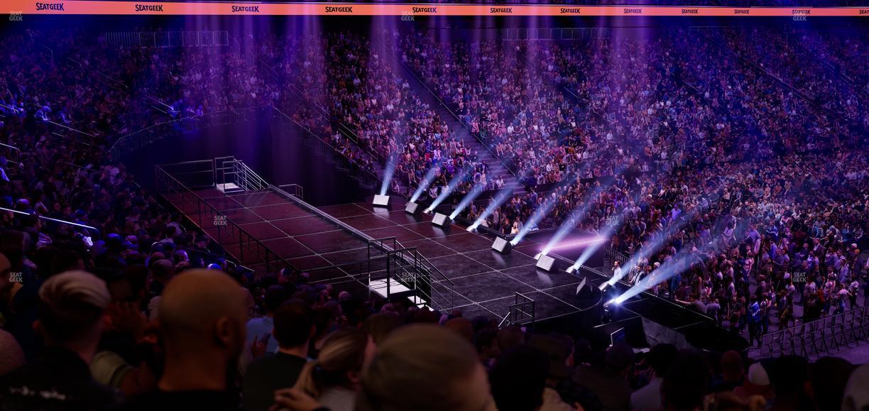 Prudential Center - Section Grand Concourse Terrace Tables Seat View