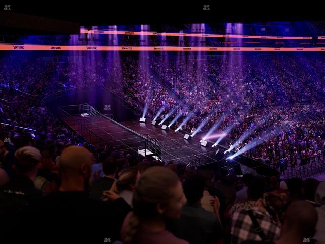 Prudential Center - Section Grand Concourse Terrace Tables Seat View