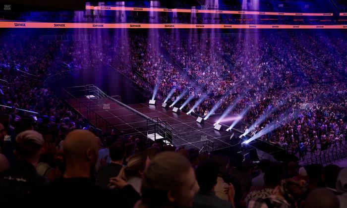 Prudential Center - Section Grand Concourse Terrace Tables Seat View