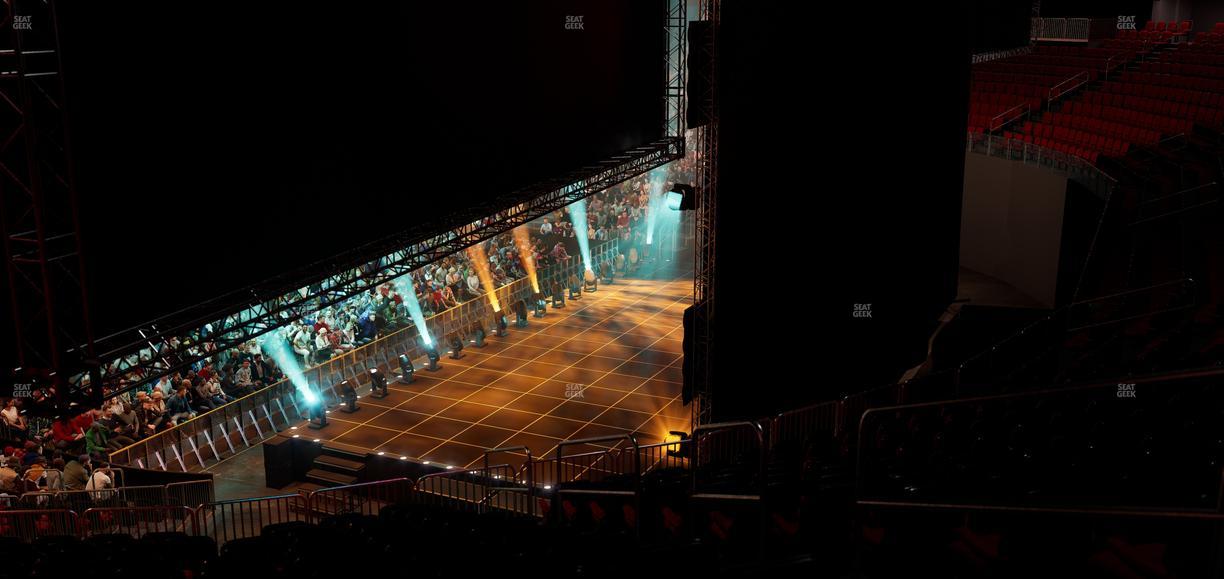 Prudential Center - Section Grand Concourse Terrace Tables Seat View