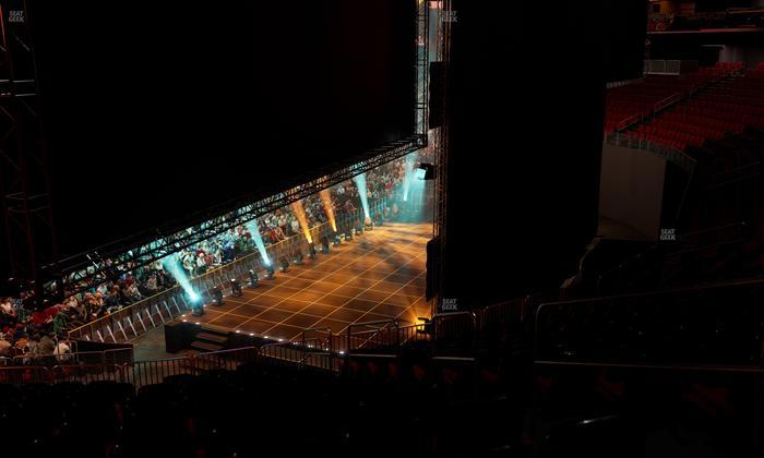 Prudential Center - Section Grand Concourse Terrace Tables Seat View