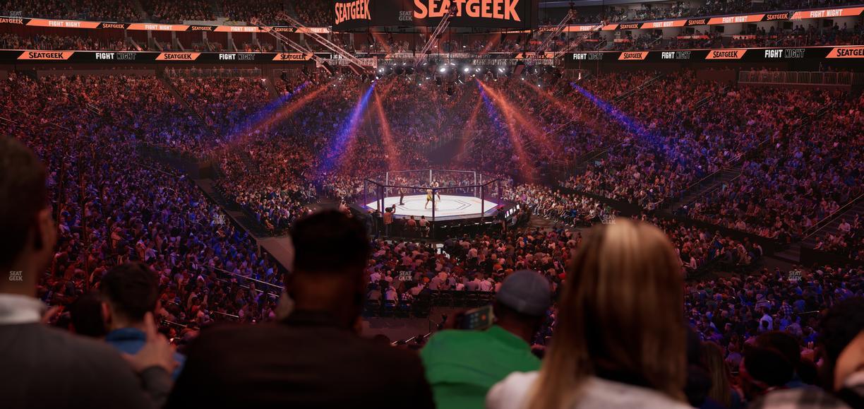 Prudential Center - Section Grand Concourse Terrace Tables Seat View