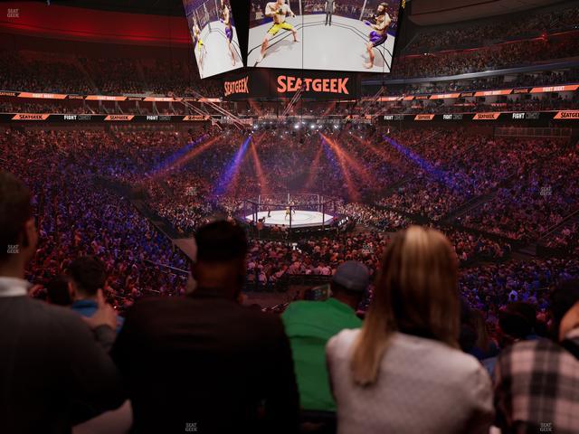 Prudential Center - Section Grand Concourse Terrace Tables Seat View