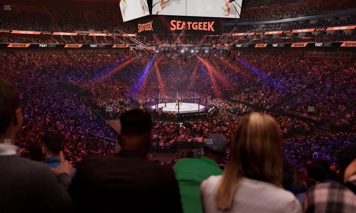 Prudential Center - Section Grand Concourse Terrace Tables Seat View