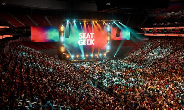 Prudential Center - Section Loft 23 Seat View