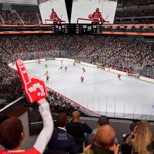 Prudential Center - Section Loft 23 Seat View