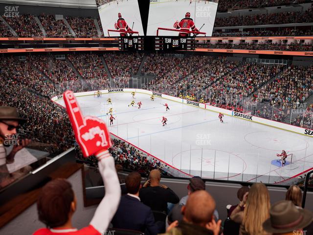 Prudential Center - Section Loft 23 Seat View